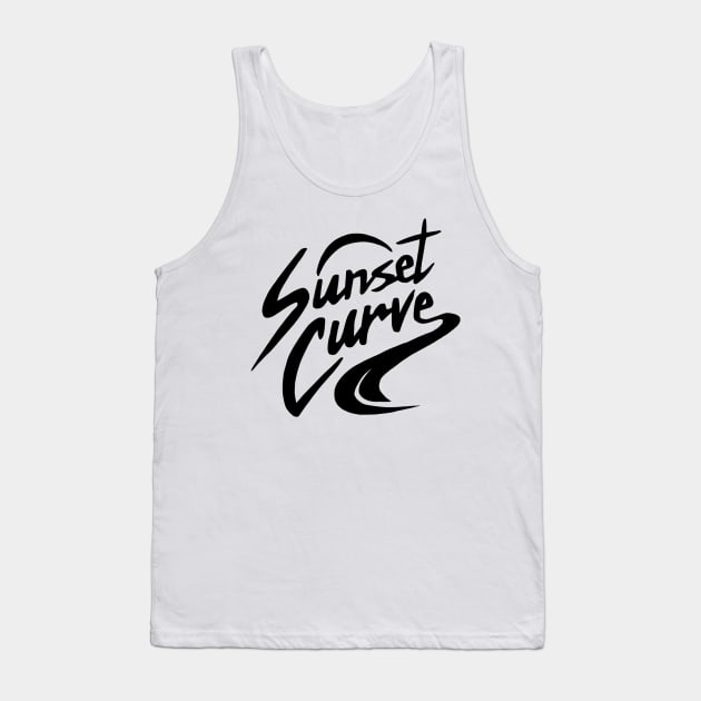 Sunset Curve. Tank Top by artsyreader